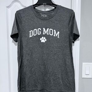 Dog mom grey shirt, XL